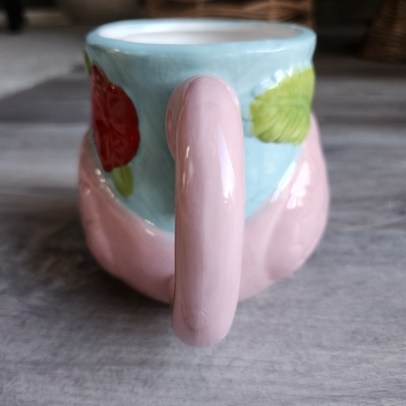 Boston Warehouse Pink Flamingo Coffee Mug Tropical - Picture 3 of 6